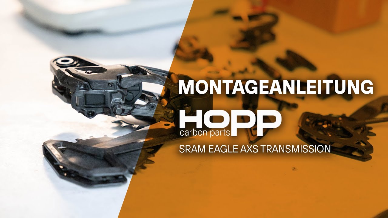 MONTAGEANLEITUNG | Hopp Carbon Parts - SRAM Transmission Schaltwerk