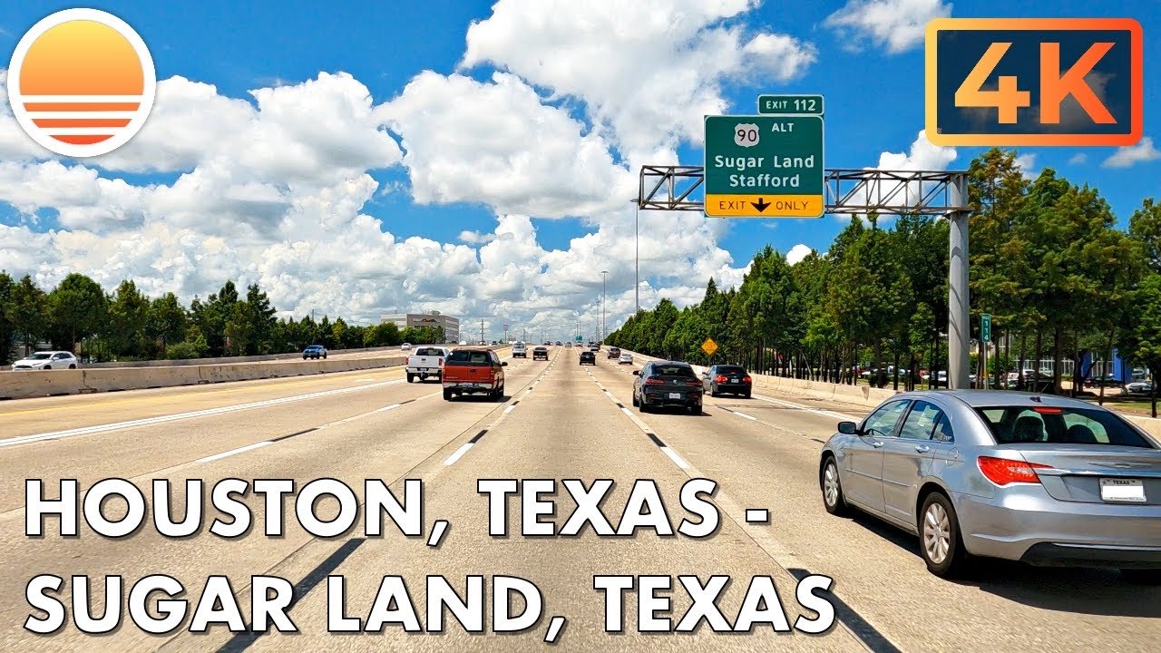 Houston, Texas to Sugar Land, Texas!  Drive with me!
