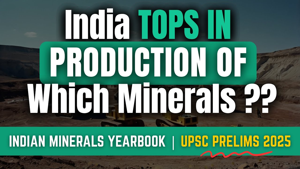 *Learn with Tricks* Mineral's Leading Producers | Geography Important topics for UPSC Prelims 2025🔥