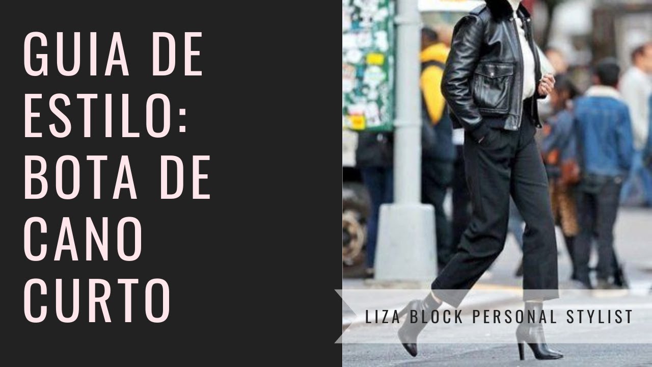 Looks com Bota de Cano Curto | Liza Block