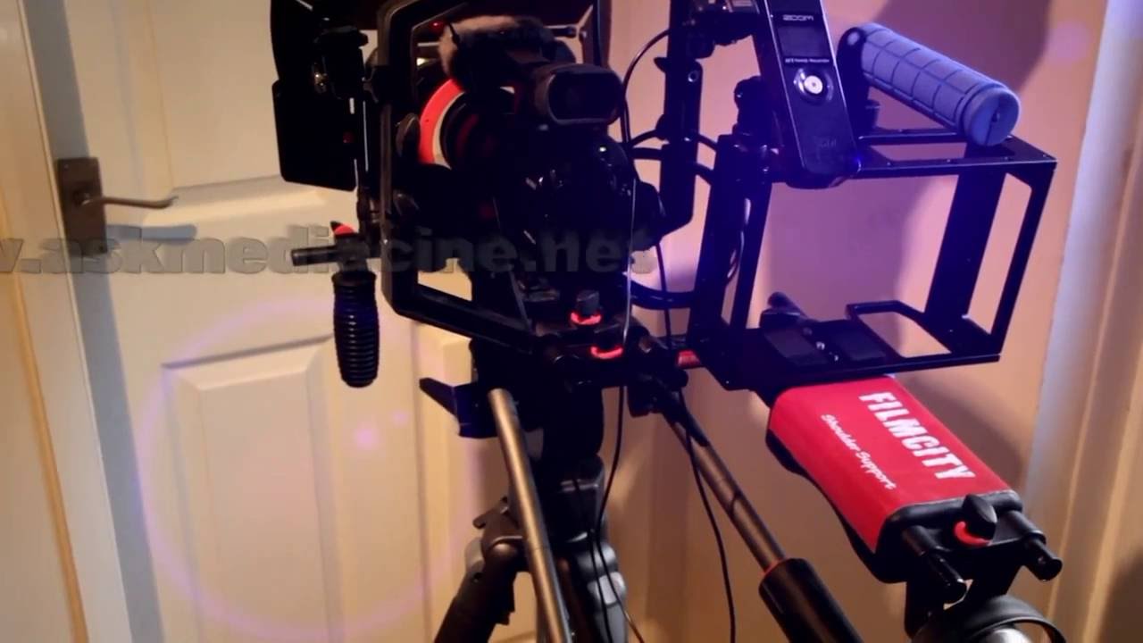 FILMMAKER RIG COMMERCIAL VIDEO SONY NEX VG20 SAMYANG 35mm