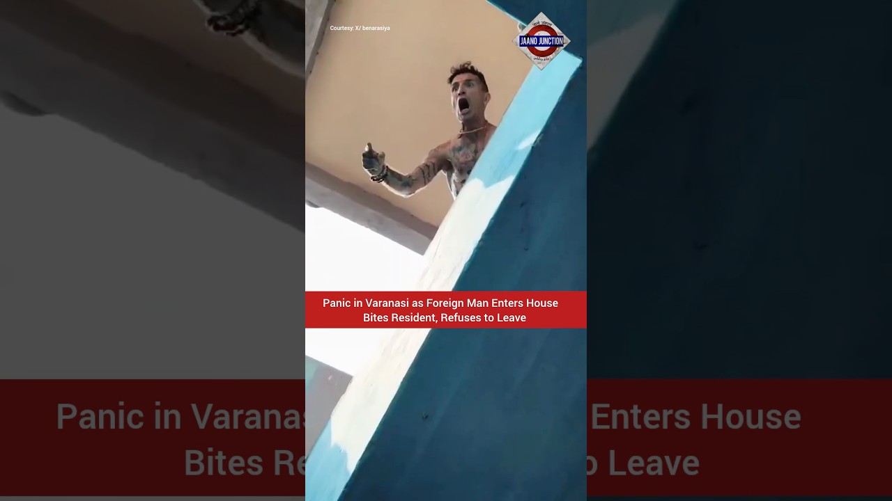 Foreigner in Varanasi Arrested for Creating Chaos