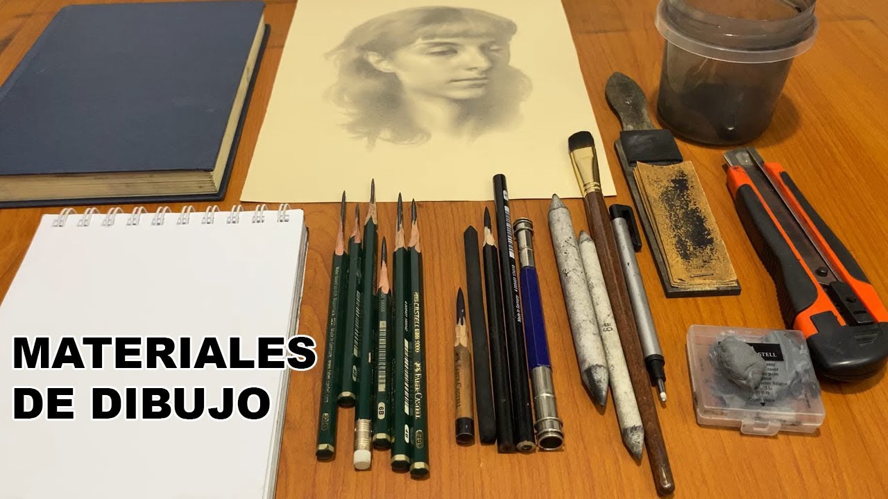MATERIALES DE DIBUJO || GRAFITOS, CARBONCILLOS, ACCESORIOS