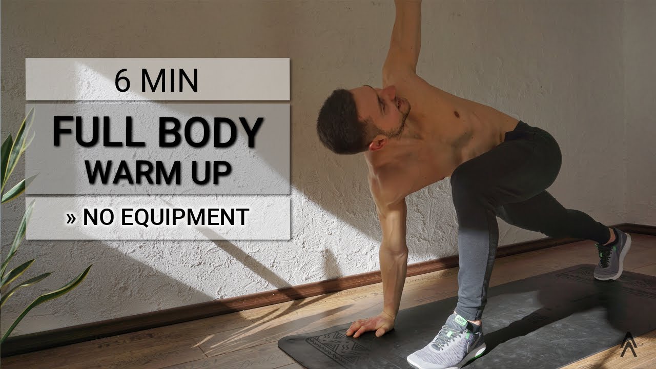 6 MIN FULL BODY - WARM UP | No Equipment | Functional Movement | Home Workout | Kai Brinkmann
