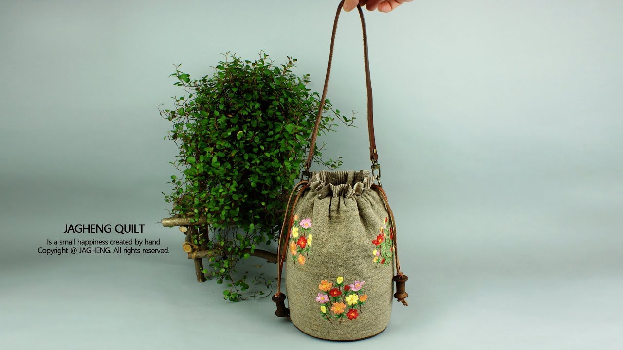 How to Make a Bucket Bag Tutorial I 버킷백 만들기