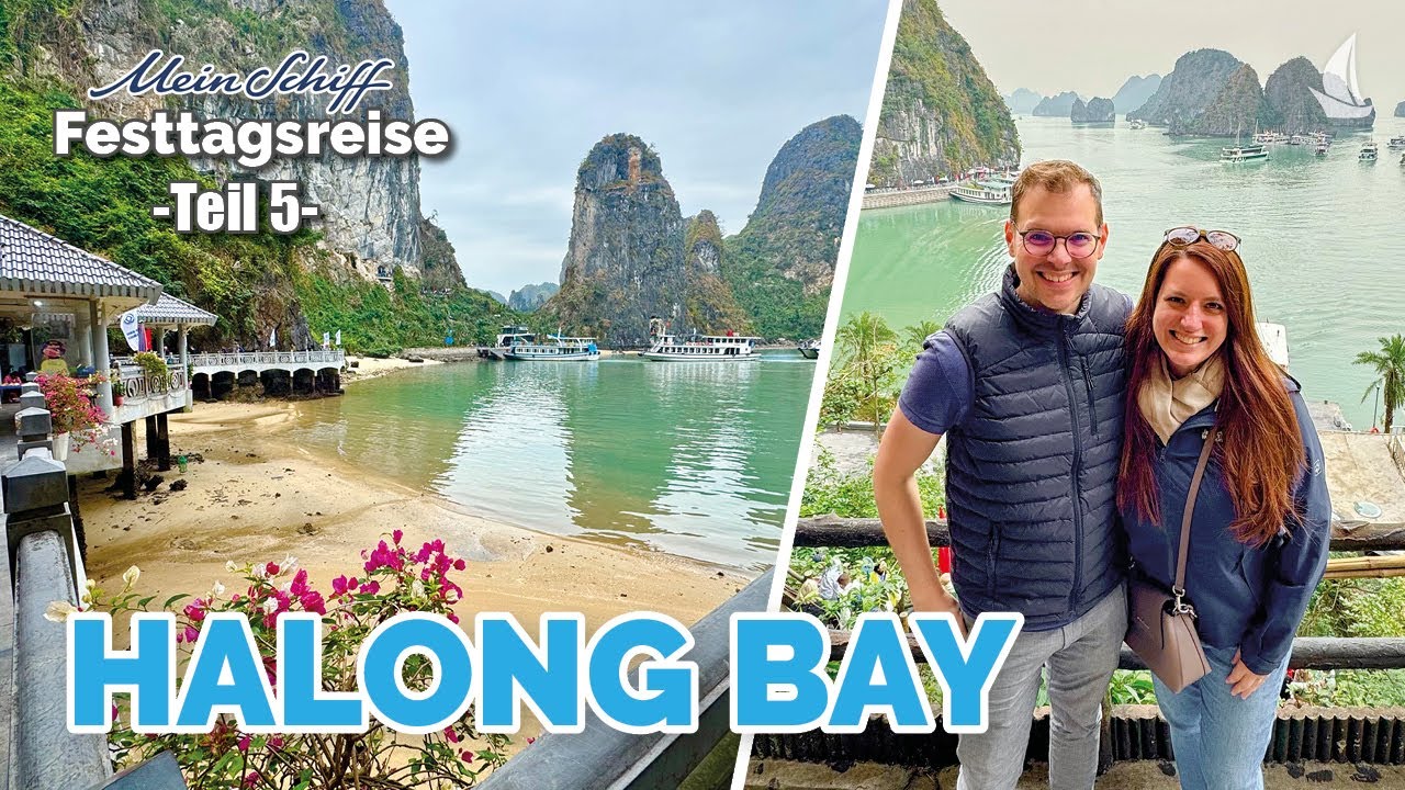 Halong-Bucht im Rahmen einer Kreuzfahrt: Mit Mein Schiff 6 in Vietnam