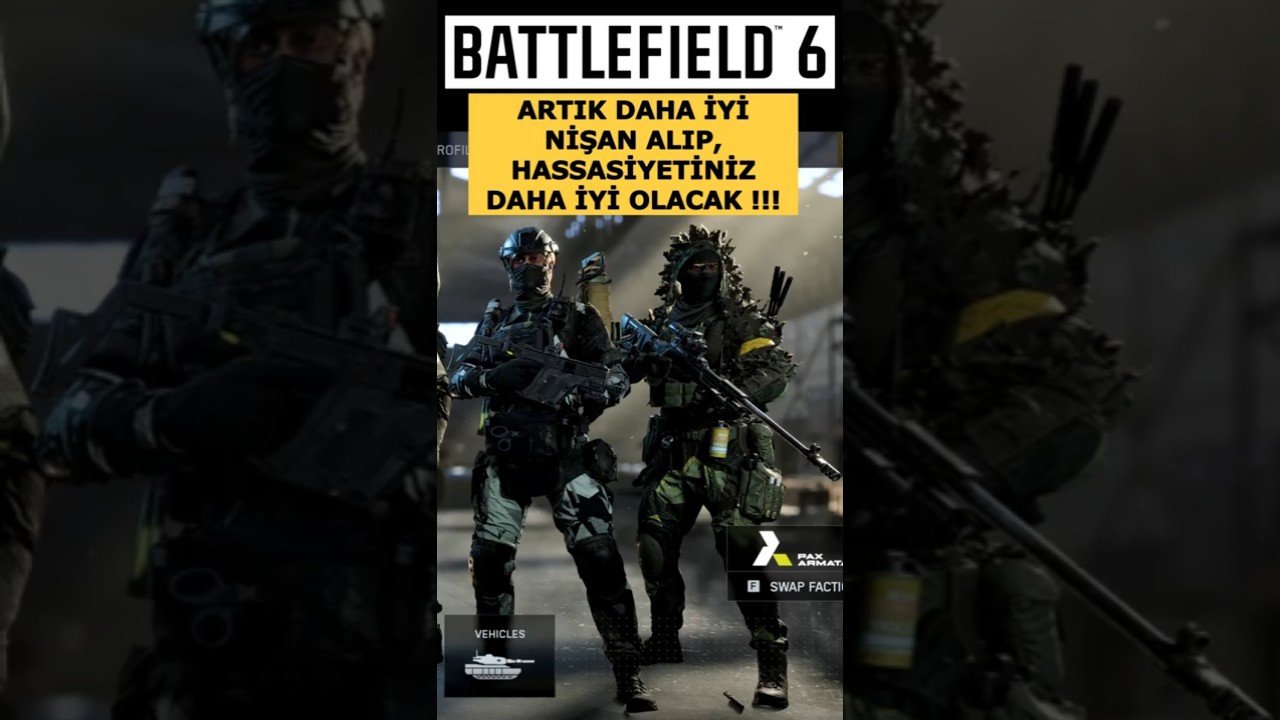 Battlefield 6'da Mutlaka Yapmanız Gereken O Ayar! - BF 6 T&Uuml;RK&Ccedil;E