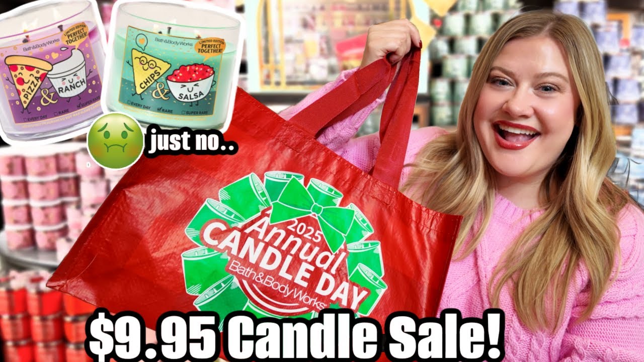 LET'S SHOP BATH & BODY WORKS CANDLE DAY SALE!