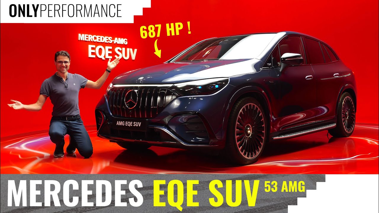 Mercedes EQE SUV 53 AMG - First look at the Top Sporty Model with 687 HP !