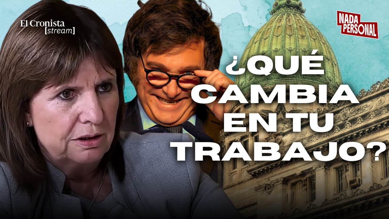 PATRICIA BULLRICH revela por qué Argentina necesita la REFORMA LABORAL