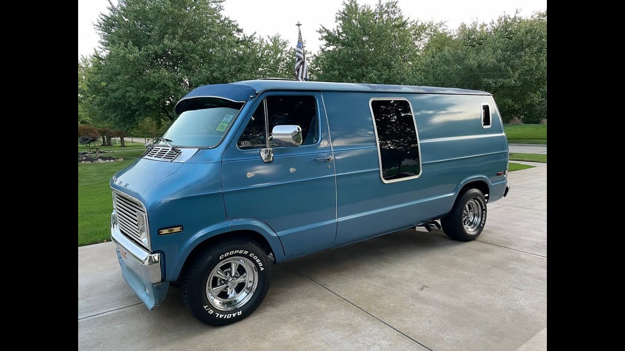 1977 Dodge B200 StreetVan - Available at www.bluelineclassics.com