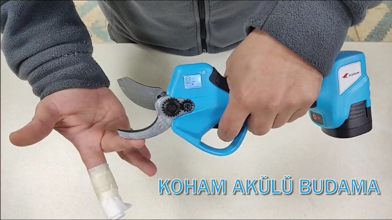 KALİTESİ İLE BENİ ÇOK ŞAŞIRTAN KOHAM AKÜLÜ BUDAMA MAKASI