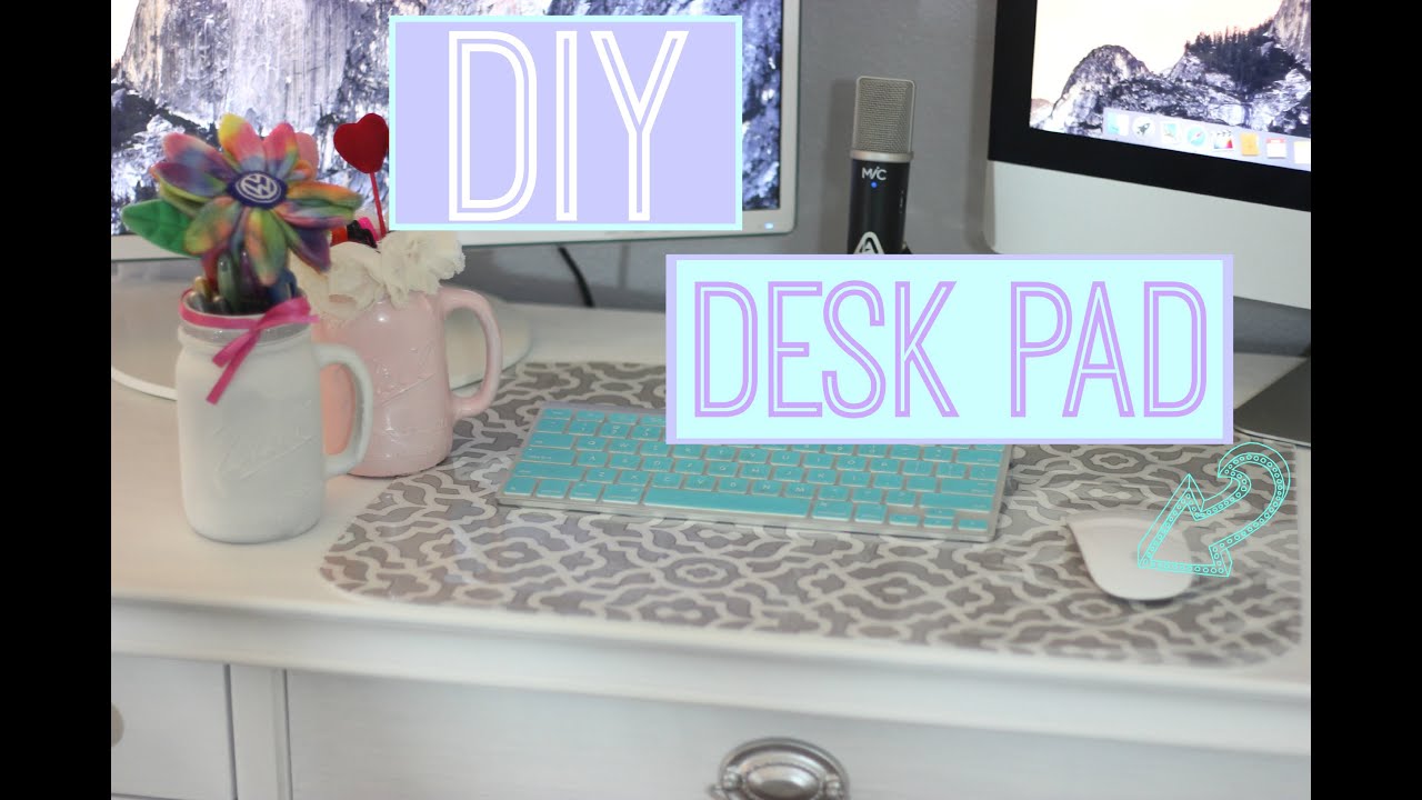 DIY Custom Desk Pad