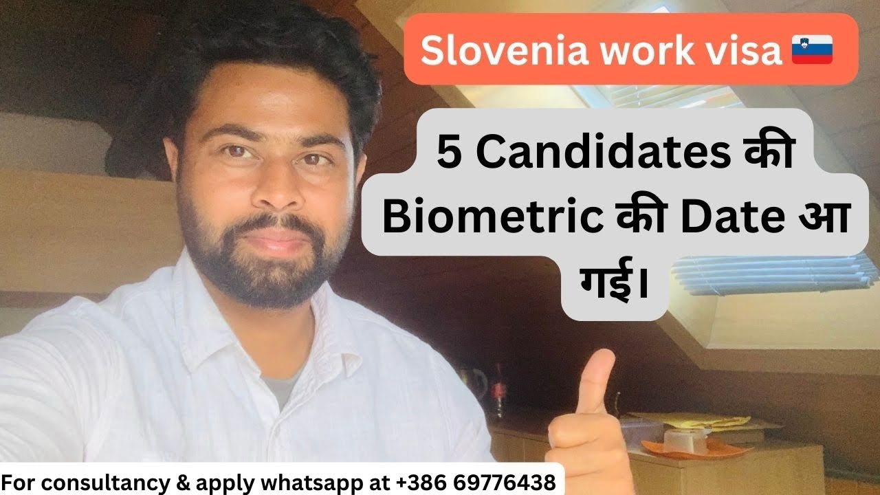 Slovenia work visa 2025 | slovenia biometric date | slovenia fingerprint date | jobs in Slovenia