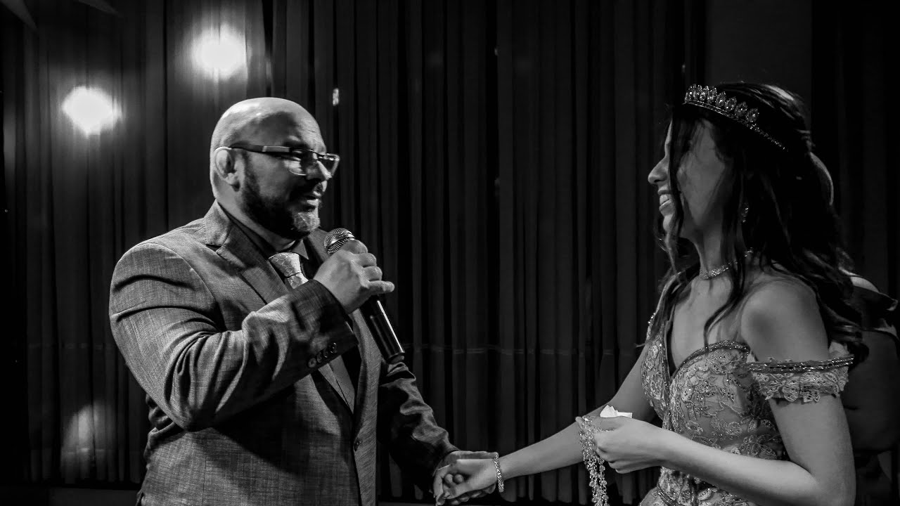 Pai canta para a filha - Música Rick Renner - Festa 15 Anos Manuela
