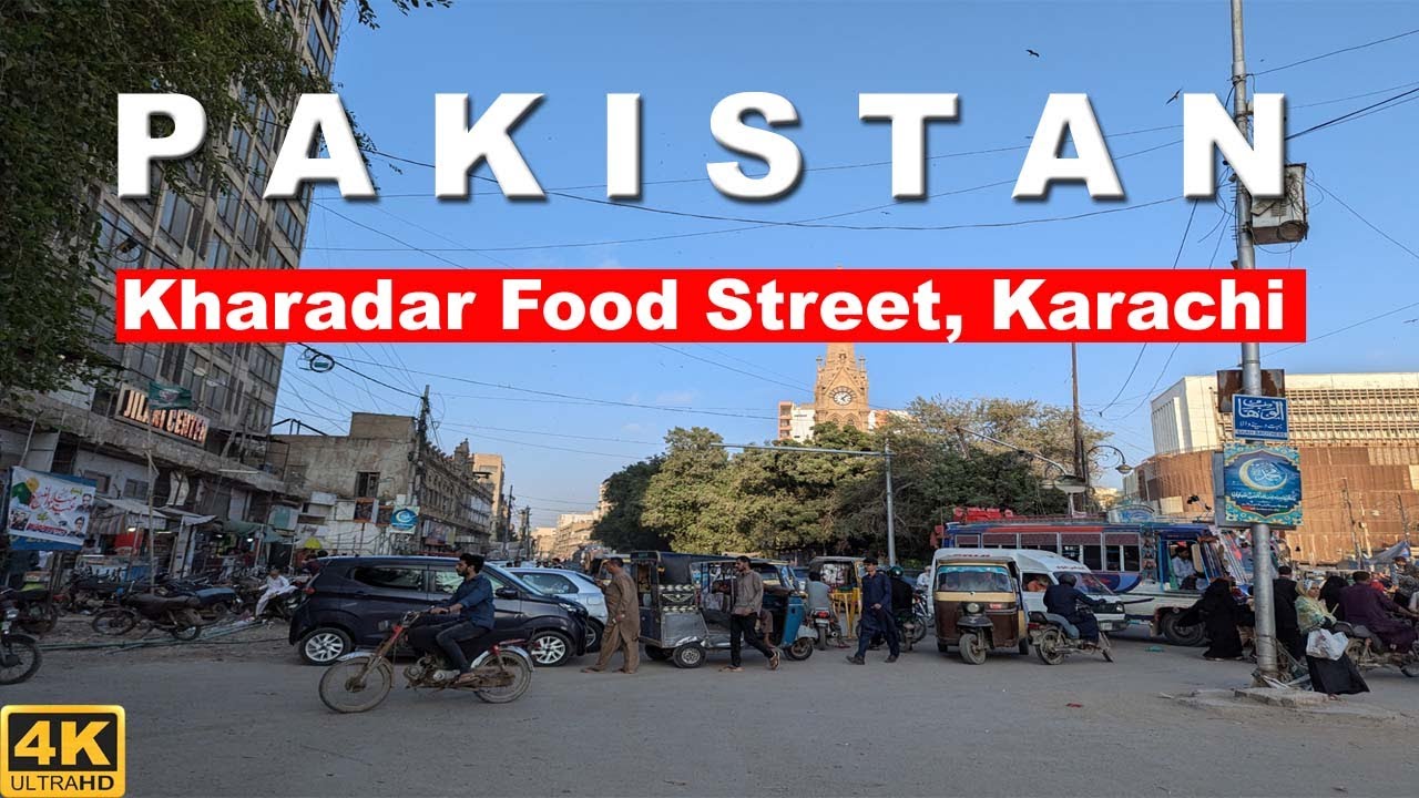 Kharadar Food Street Walking Tour | Karachi, Pakistan | Full Mooni Vlogs | 4K UHD