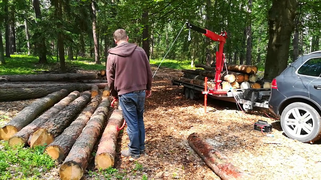 Vyvazecka dřeva samo výroba - Log skidder