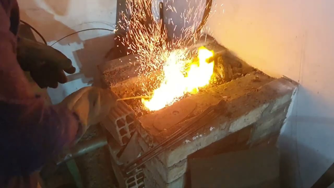 Tratamento térmico  raiz 😎🔪⚔️🗡🪓( Têmpera aço 5160)