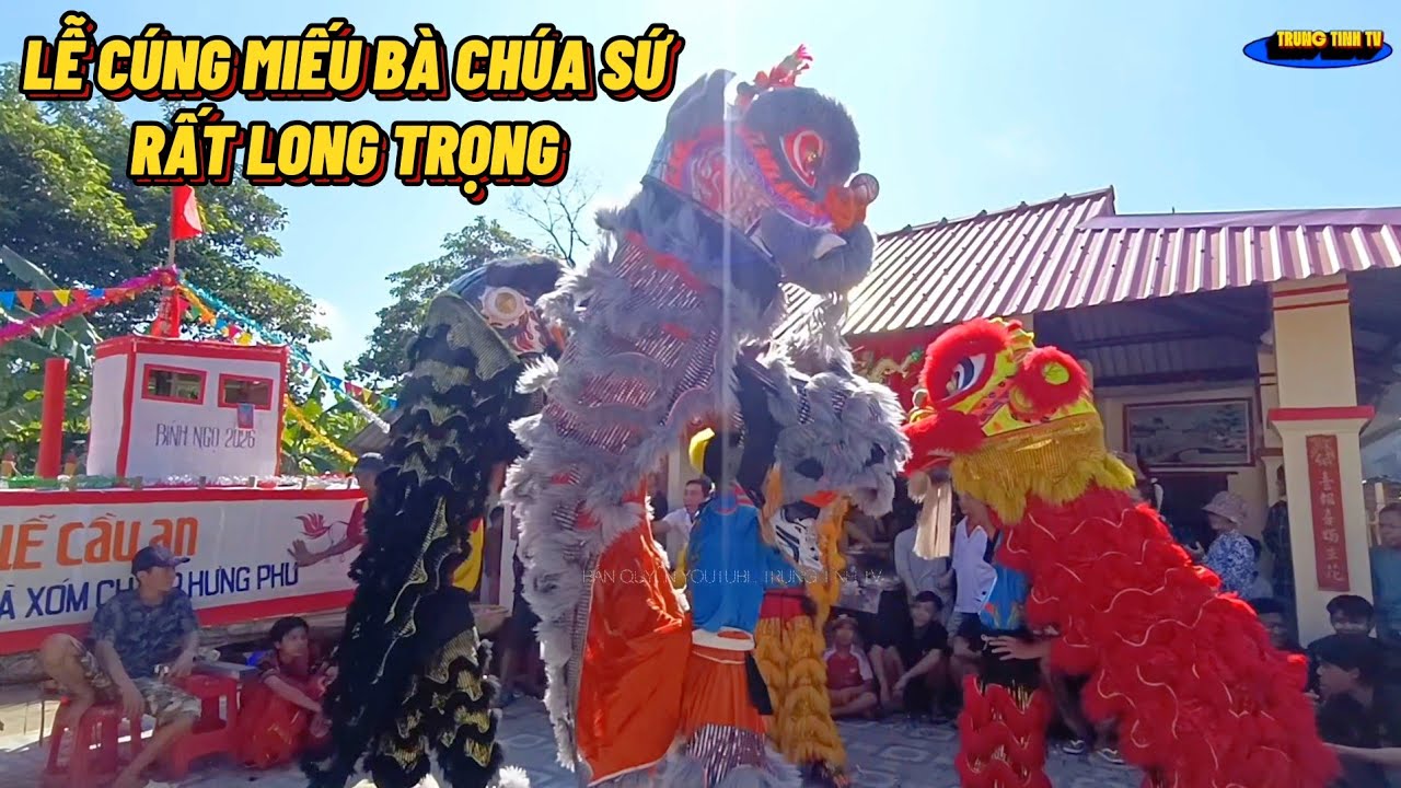 Bùng Nổ Lễ Cúng Miếu Bà Chúa Sứ Rất Long Trọng Tại Xóm Chài Ninh Kiều Cần Thơ #trungtinhtv