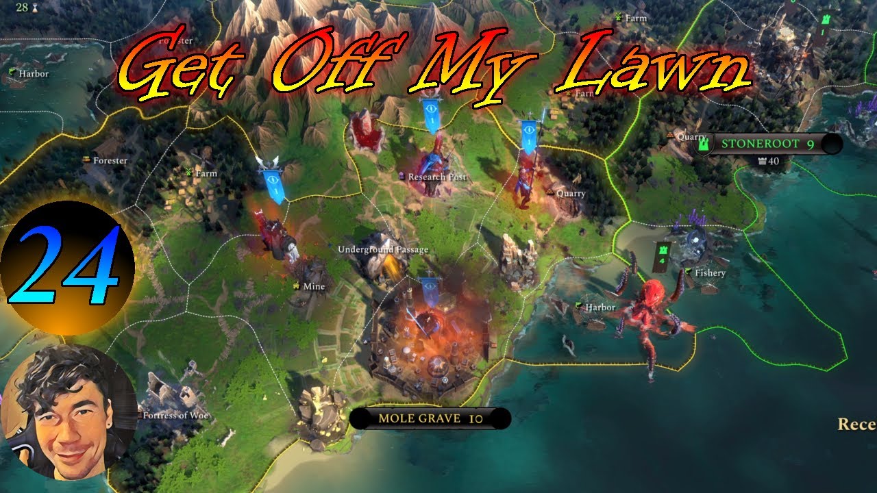 Get Off My Lawn - Industrious Orcs - Ep 24 - Age of Wonders 4 - Normal