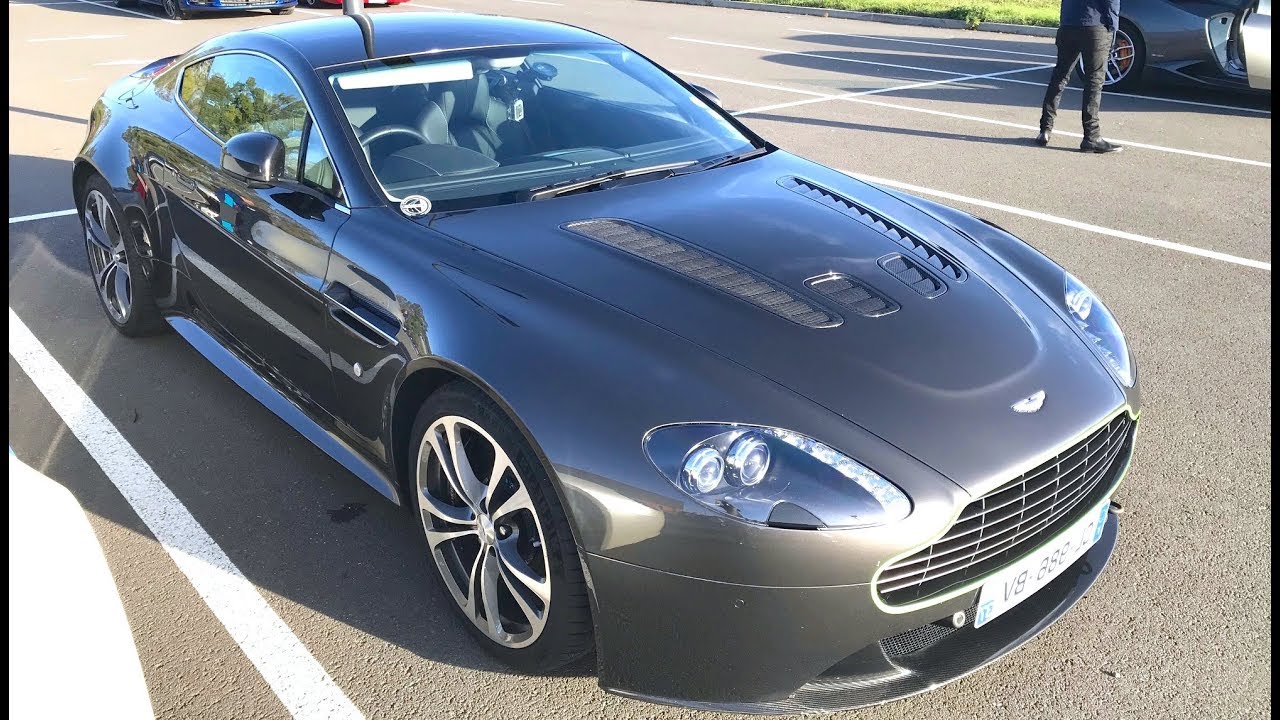 J'AI TESTÉ CETTE LÉGENDE! ASTON MARTIN V12 VANTAGE