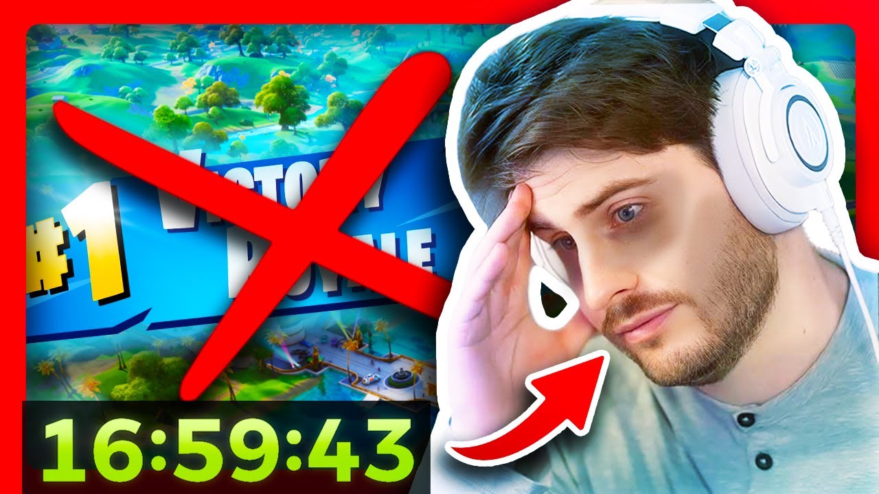 Эта трансляция НЕ закончится, пока я не одержу победу в Fortnite.