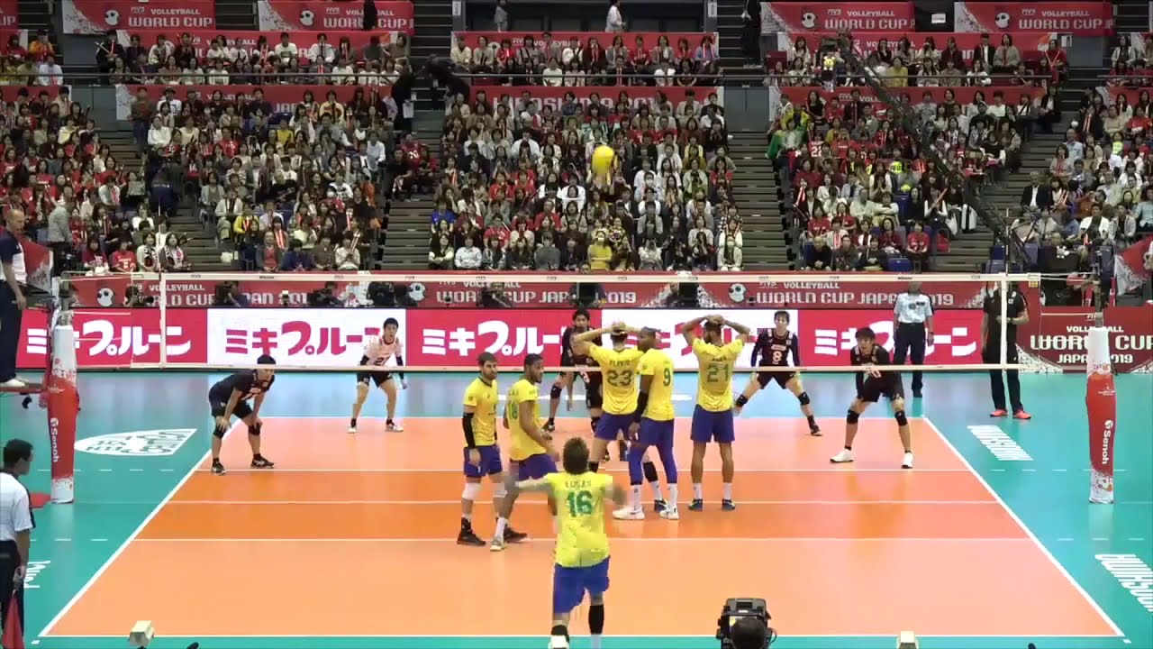 JAPAN v BRAZIL | SET 3 | OCT 14 | 2019 FIVB MEN'S WORLD CUP