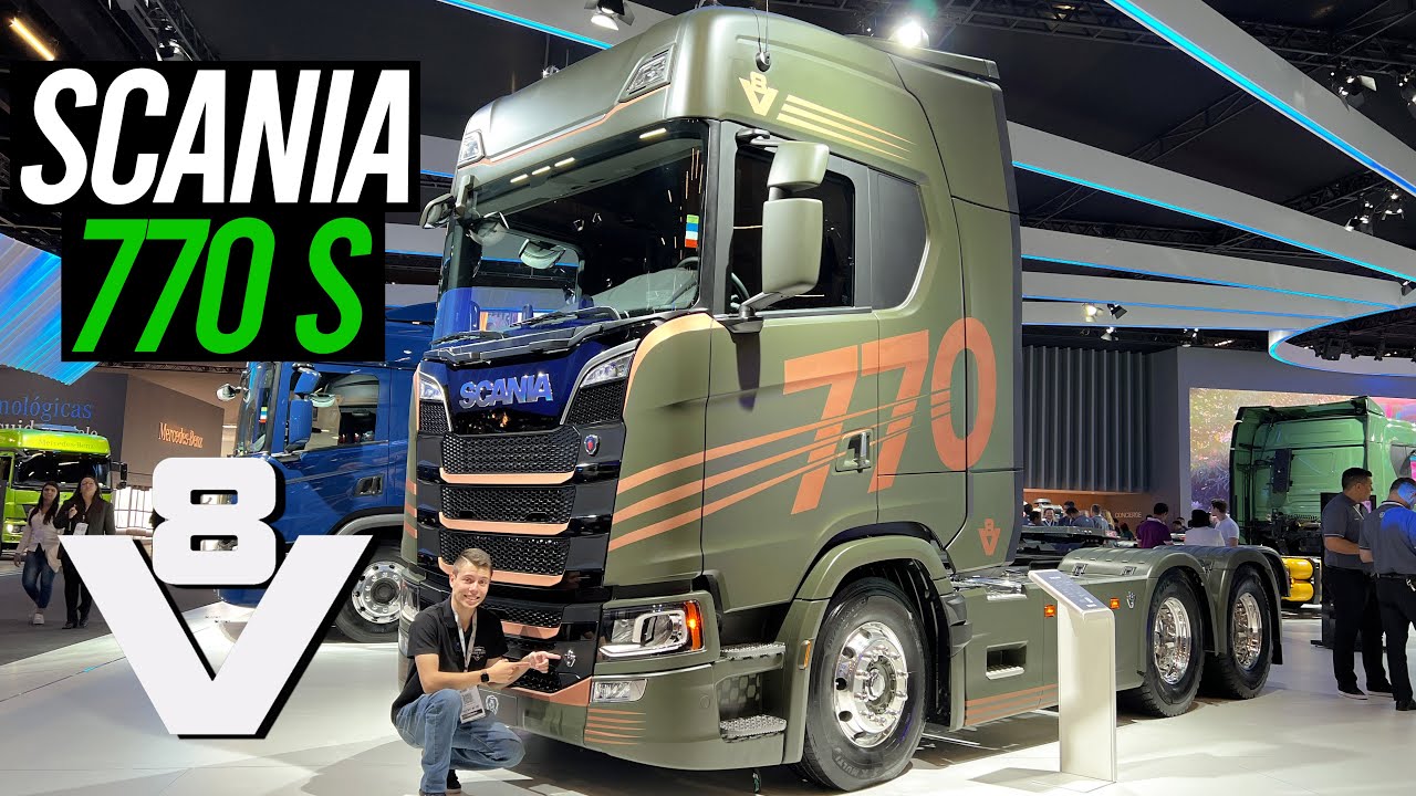 Scania 770 S V8 | O caminhão mais forte do mundo | Curiosidade Automotiva