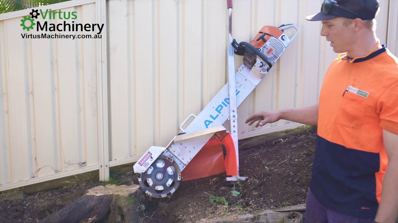 Alpine Magnum Portable Stump Grinder