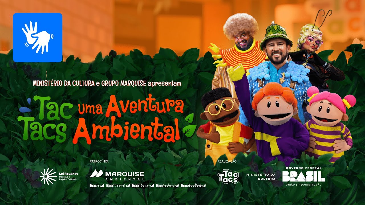 TAC TACS UMA AVENTURA AMBIENTAL - LIBRAS