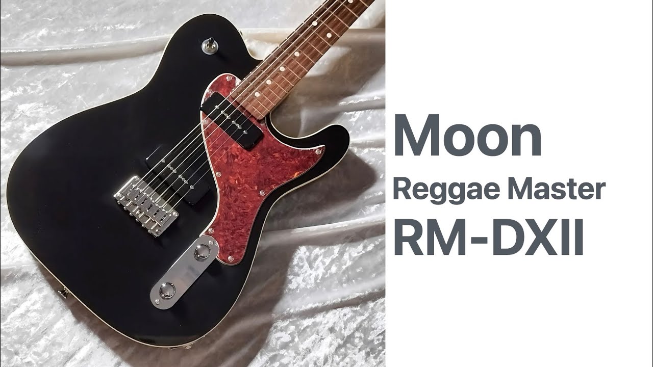 moon RM-DXII/R CR BK Regae Master 試奏動画