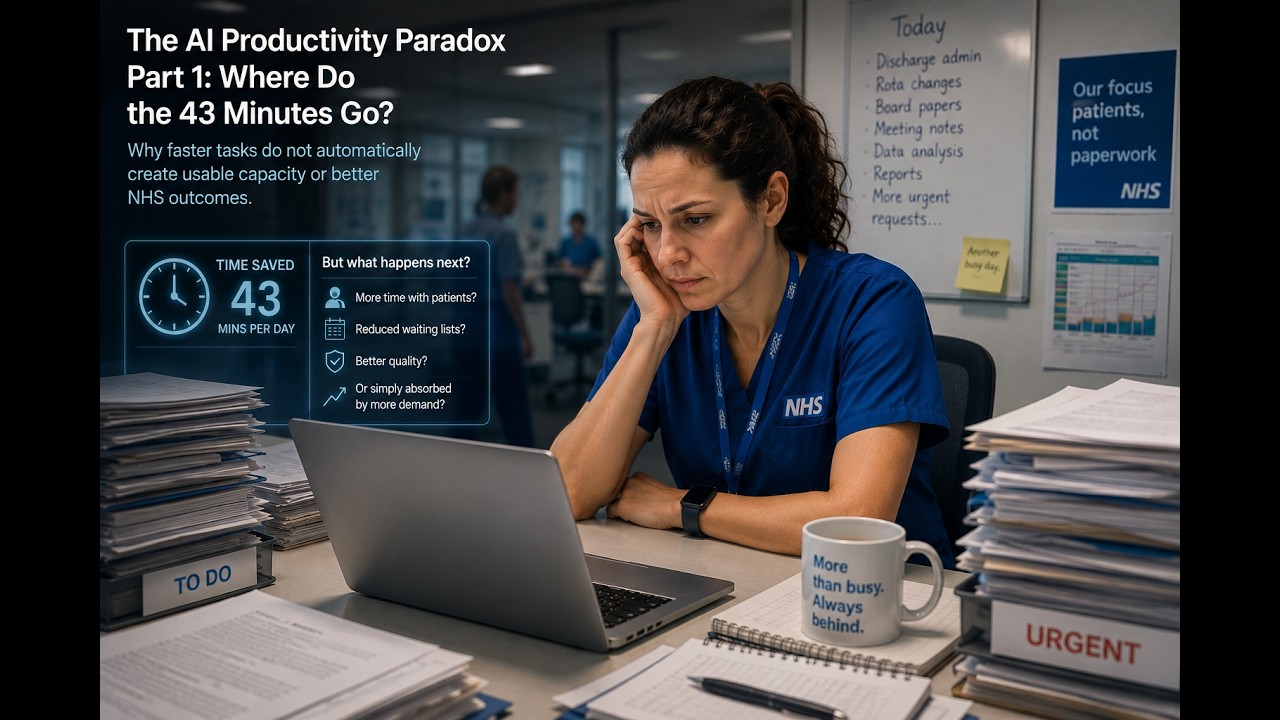 The AI Productivity Paradox Part 1: Where Do the Minutes Go?
