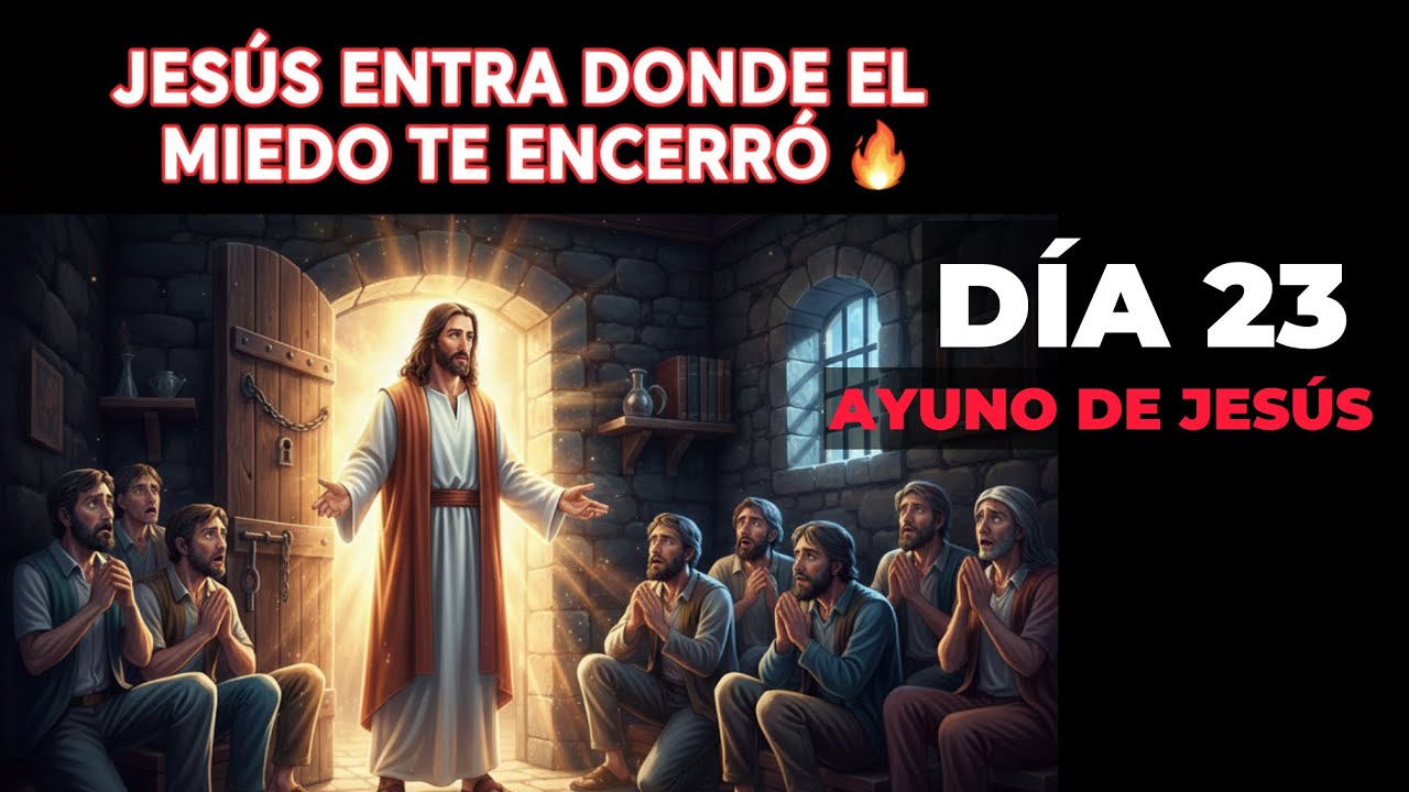 Temor no mas, Dia 23 ayuno de jesus