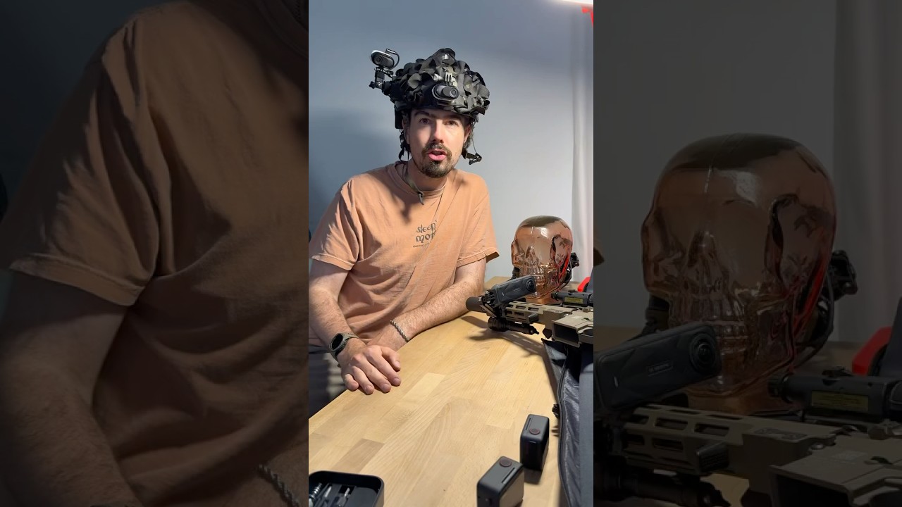 My new Helmet Camera Setup for filming Airsoft Gameplay&rsquo;s #airsoft