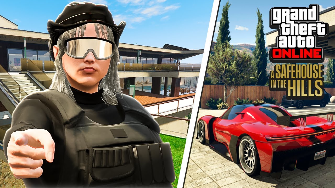 Comprei a Mansão de 17 Milhões com Pets, Nova IA e Academia! DLC Safe House in the Hills! GTA Online