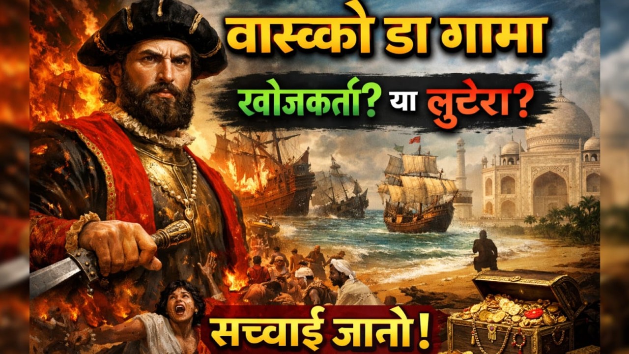 वास्को डा गामा: भारत का खोजकर्ता या क्रूर लुटेरा? जो स्कूल में नहीं पढ़ाया जाता