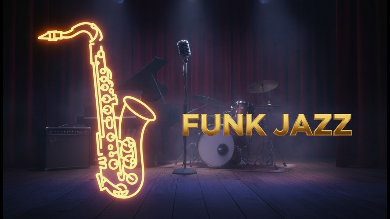 Late Night Smooth Jazz Funk | Chill Instrumental City Vibes