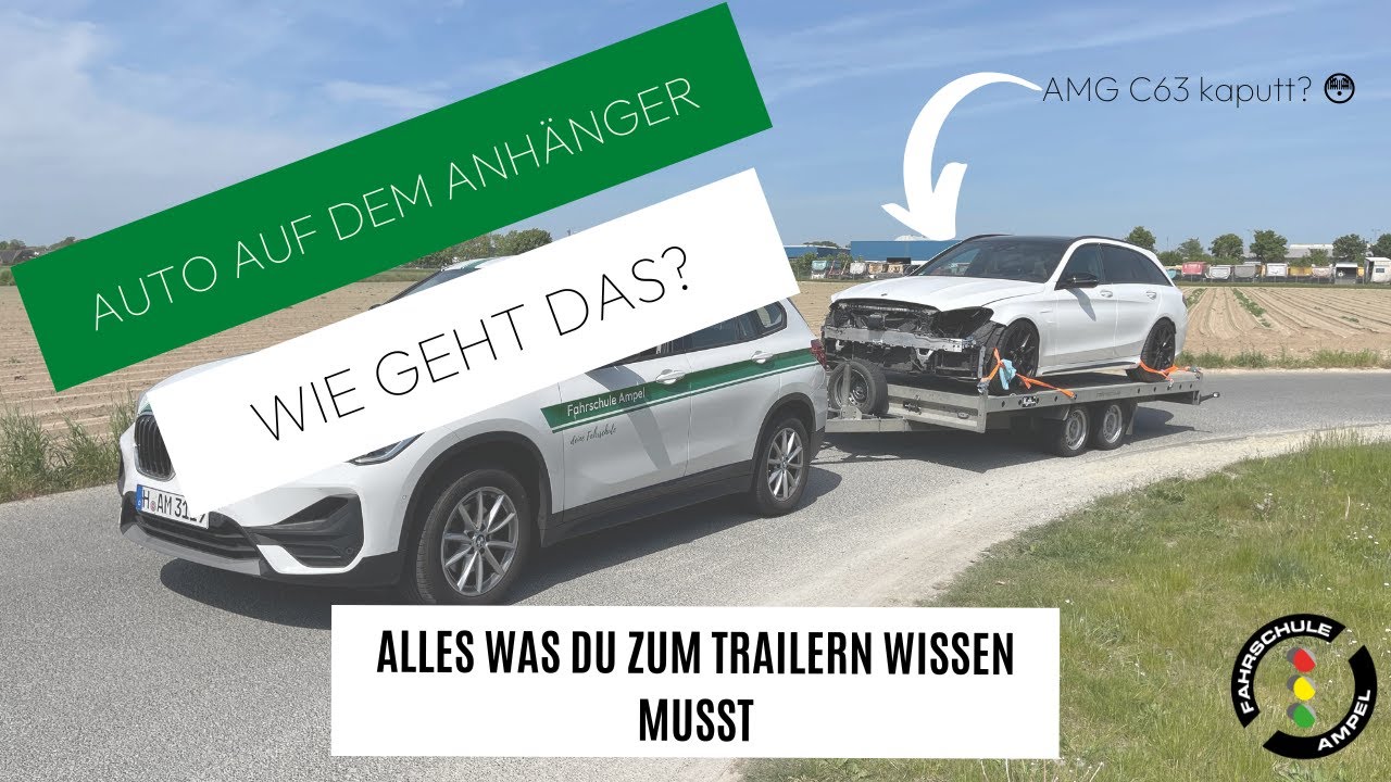 Einfach Anh&auml;nger fahren - Was tun, wenn ein Auto auf deinen Anh&auml;nger soll?