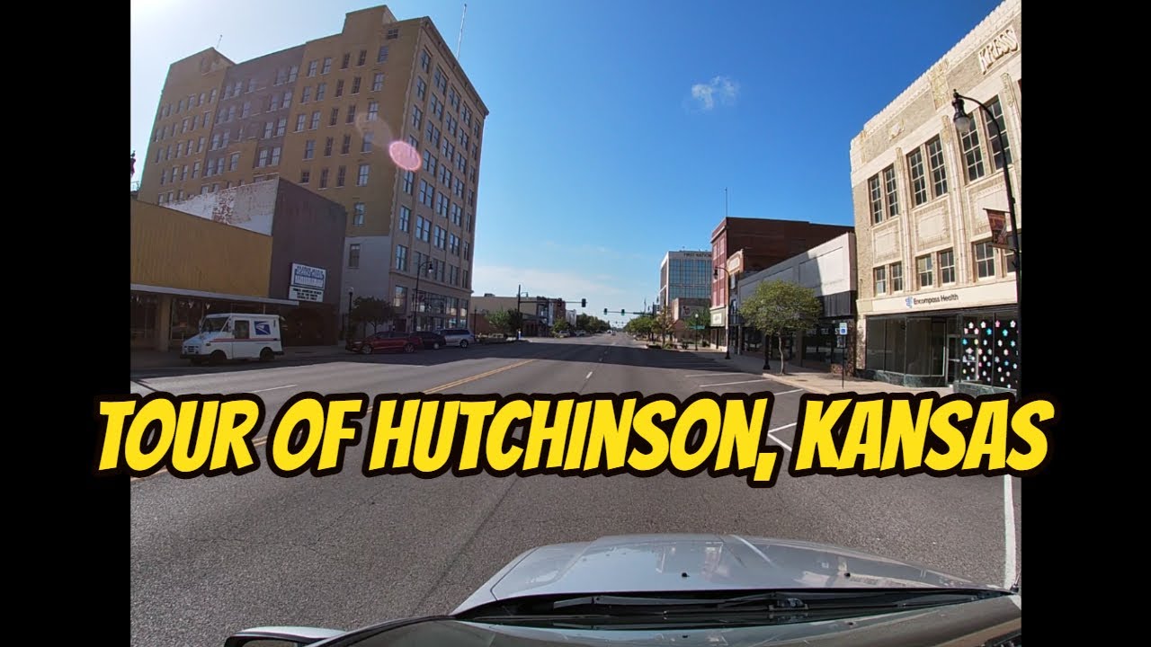 Tour of Hutchinson, KS (Time-lapse drive)