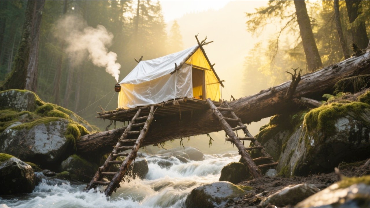 A Secret Shelter in the Old Forest