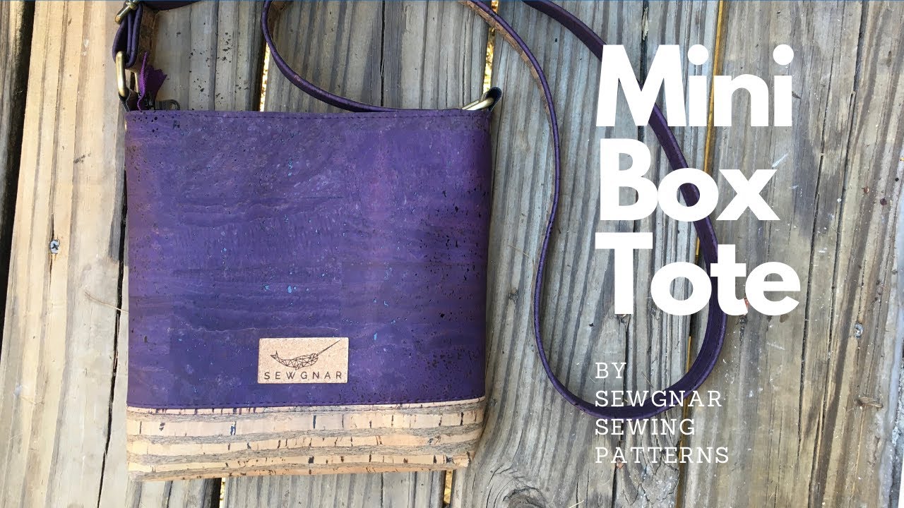Sewing Tutorial: Mini Box Tote by SewGnar Sewing Patterns