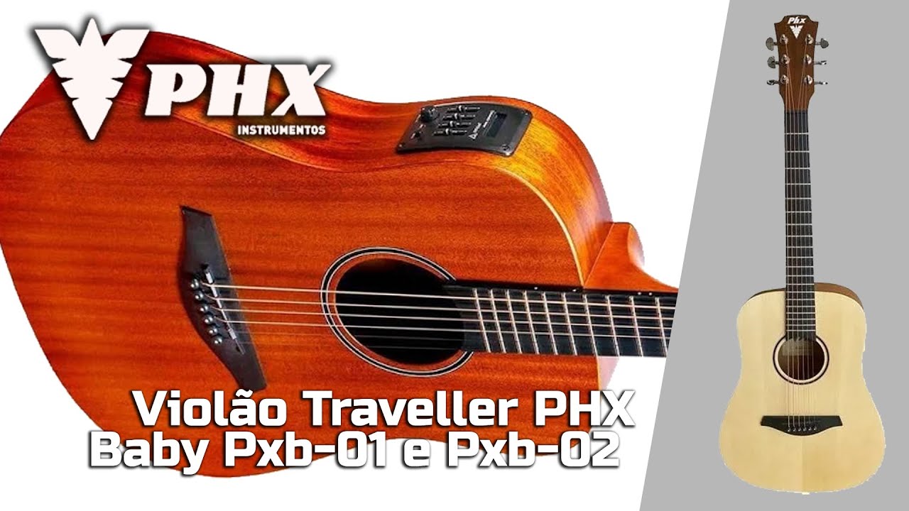 Violão Phx Baby Traveller  PBX01 e PXB02