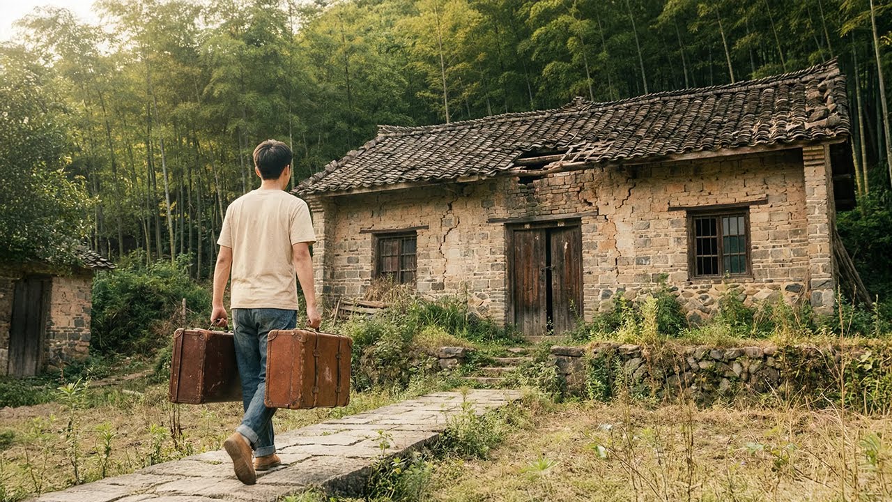 Leaving the City, I Used $100 to Save This House From Demolition and Live Here With My Dog