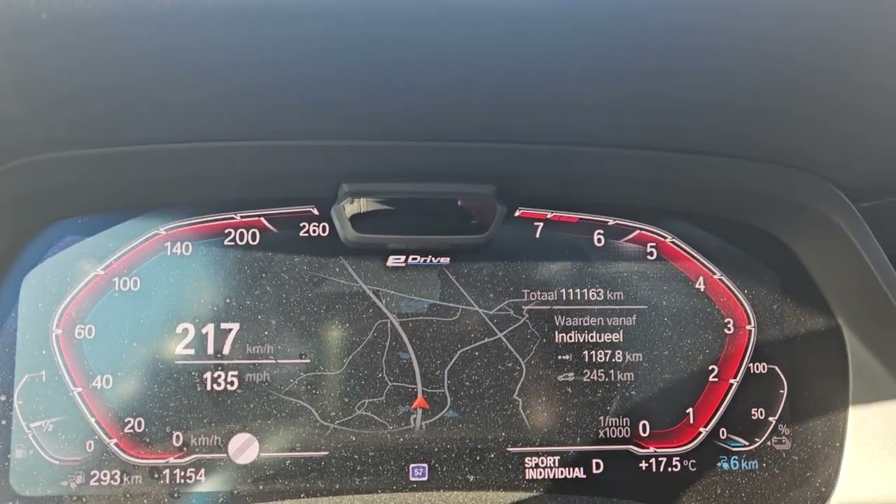 BMW X5 45e Stage 2 (Evolution M) :100-250 km/h