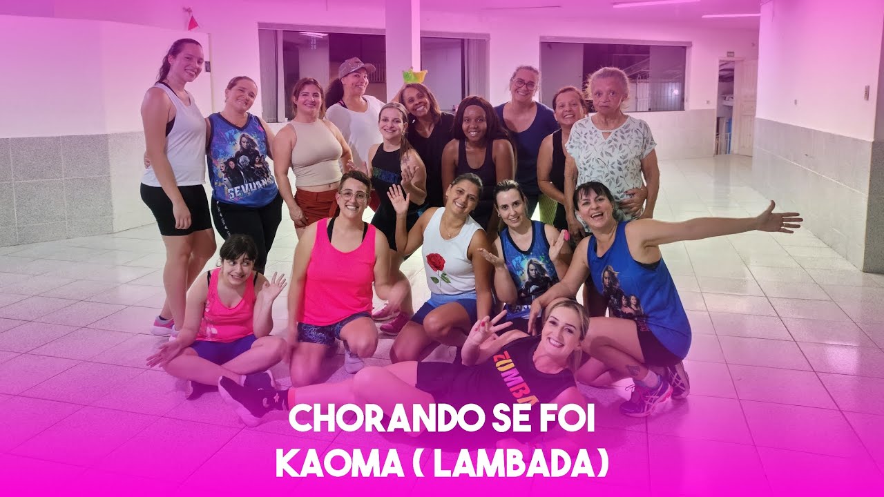 Chorando se Foi - Kaoma (Lambada) Coreografia Marci Neves/ Alunas do Gevu 💕