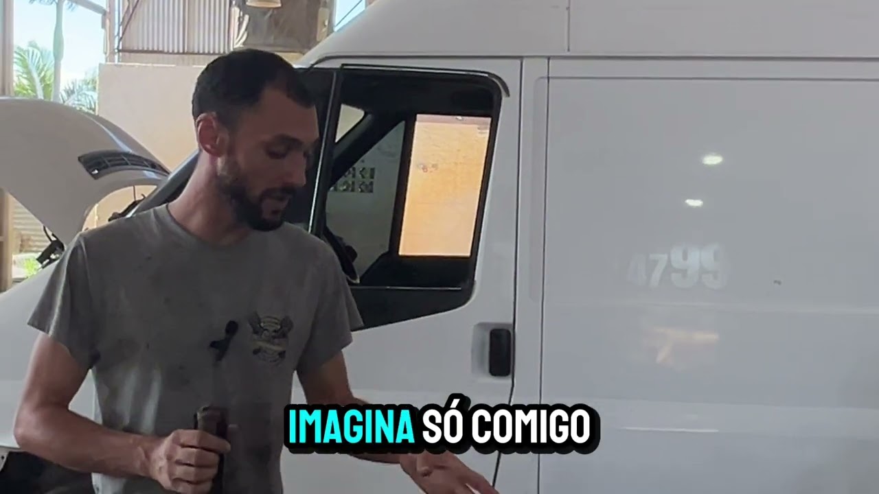 Ford Transit Jumbo 2.4 Puma TDCI Praticamente abandonada, Part 2 Motor Travado!