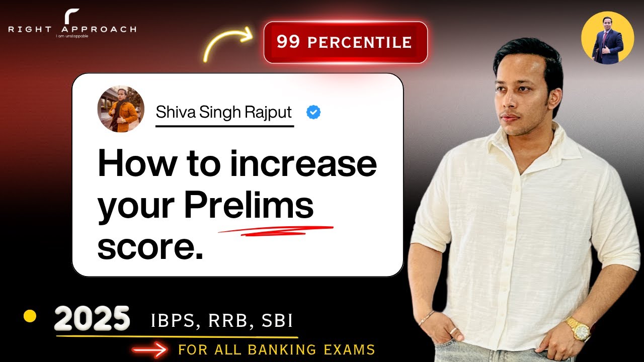 BEAT YOUR WORST  - IBPS PO Prelims 2025 Strategy | IBPS Clerk | RRB | SBI | Score 90 Percentile