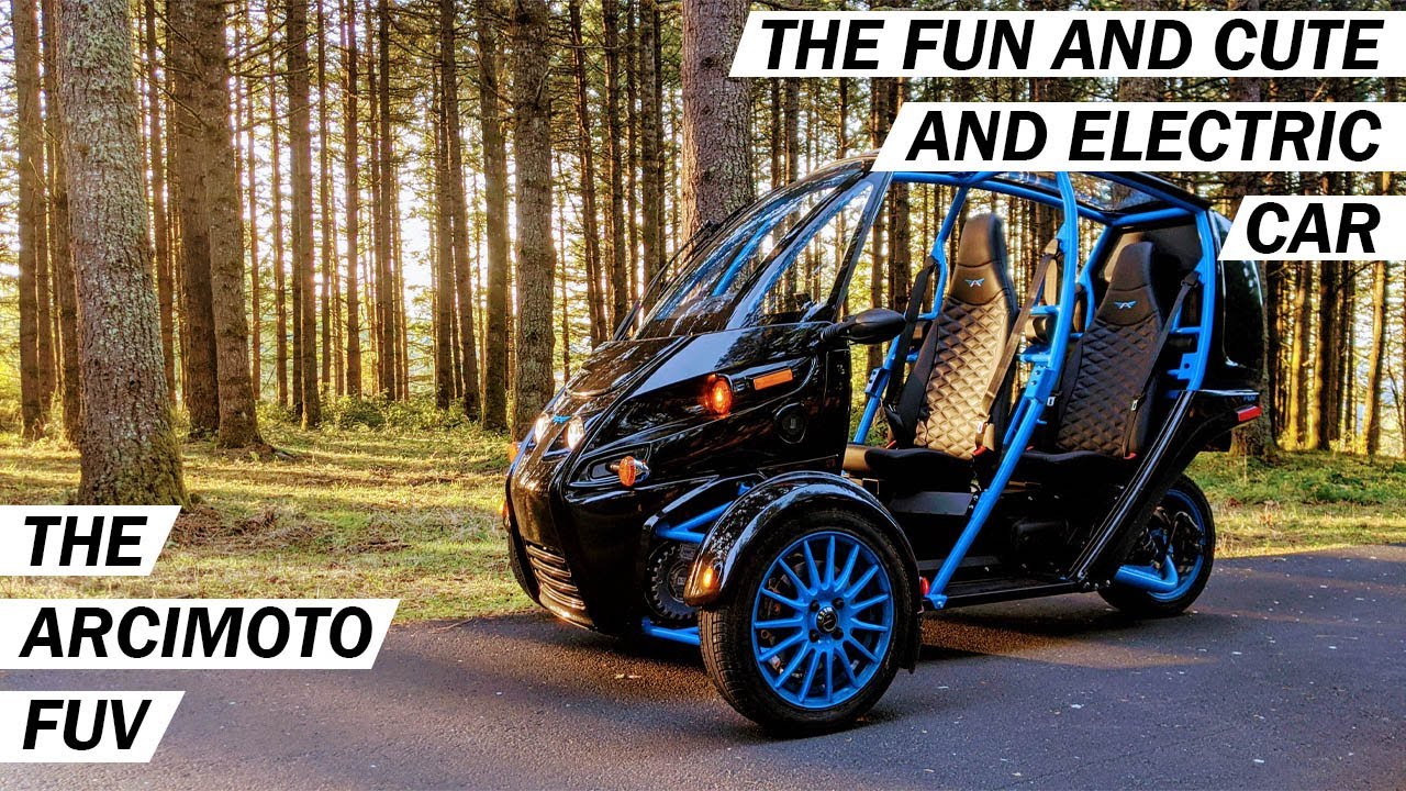 The Fun and Adorable Three-Wheeled Electric Car