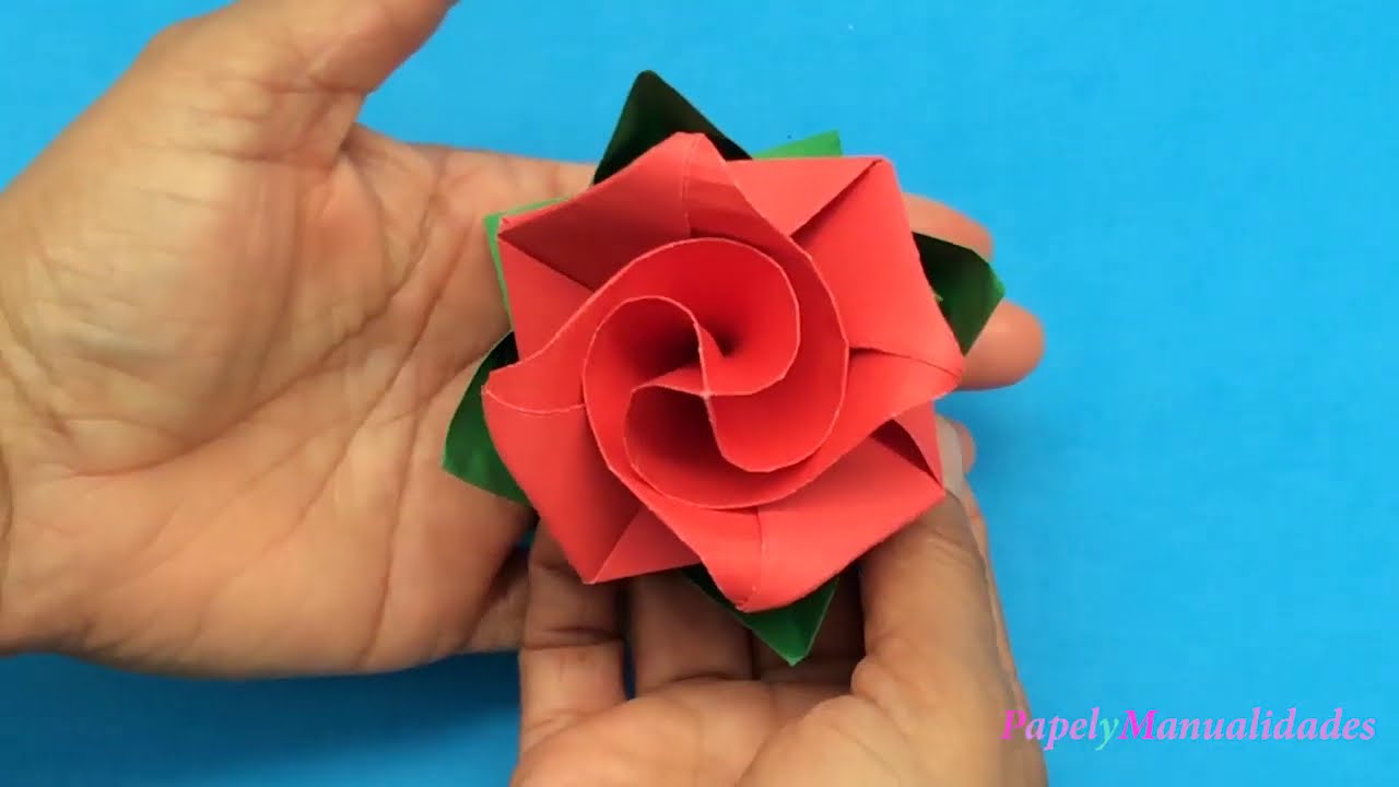 Tutorial: Rosas de papel perfectas para regalos 🌹