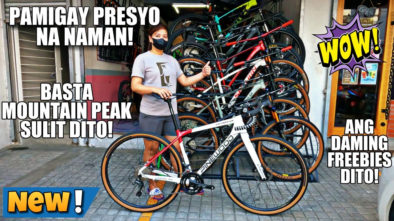 PAMIGAY PRESYO NA DITO! BASTA MOUNTAIN PEAK SULIT DITO PATI ROAD BIKE NA HANAP MO NANDITO!
